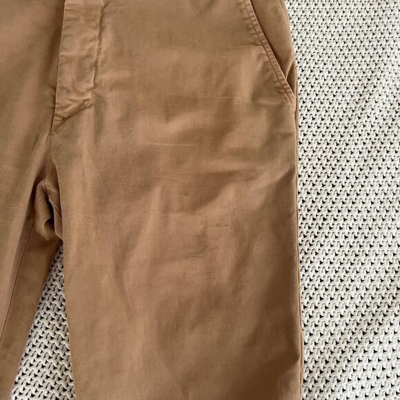 Mr P. Straight Leg Cotton-Blend Chino Pants in Sand Size 28 - Picture 7 of 13